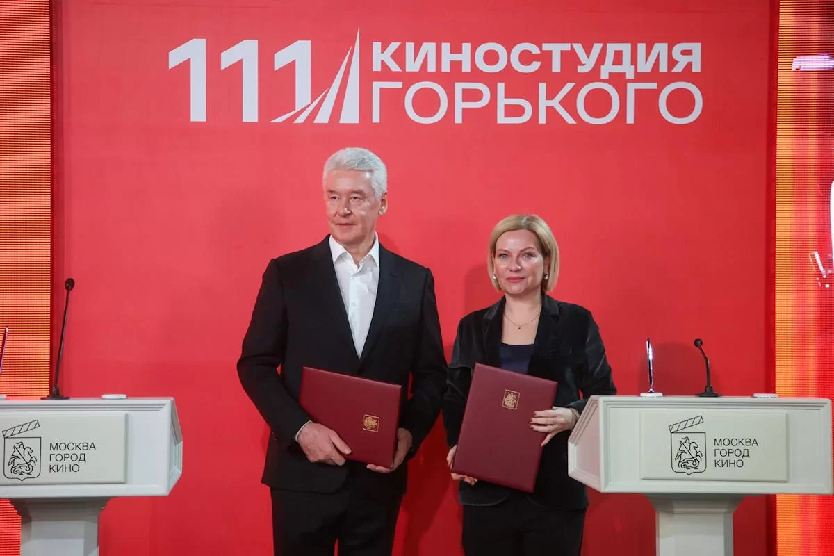 Количество действующих площадей Киностудии Горького в Москве увеличилось в 10 раз после реконструкции