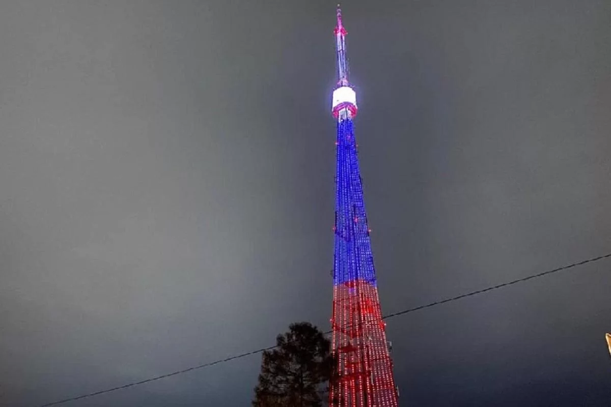 Телебашня Тамбова засияет праздничными огнями 1 мая