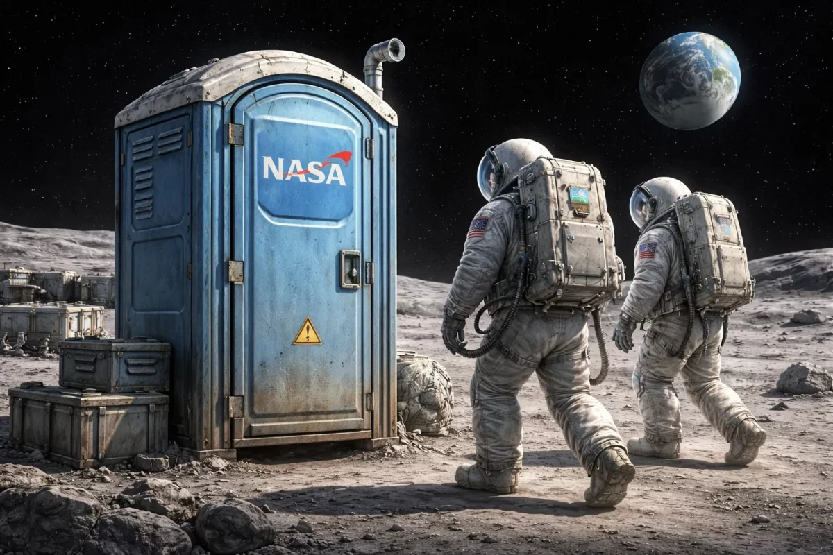 Космический конфуз: почему первый за 50 лет полёт американцев к Луне запомнится сломанным туалетом