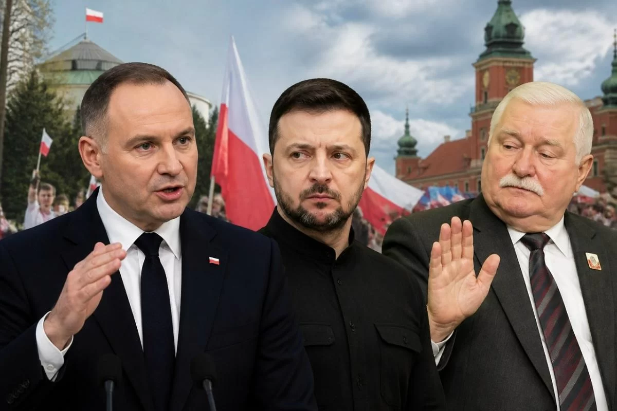 Навроцкий требует отобрать орден, Валенса отказался от поддержки. Чем Зеленский разозлил поляков?