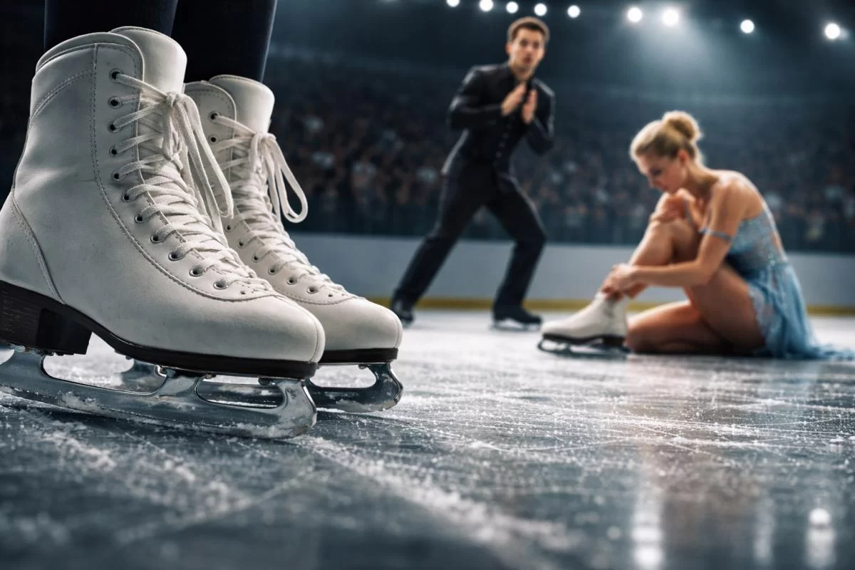 Кровь на льду: чемпионку Синицину госпитализировали после удара коньком. Когда танцы – русская рулетка