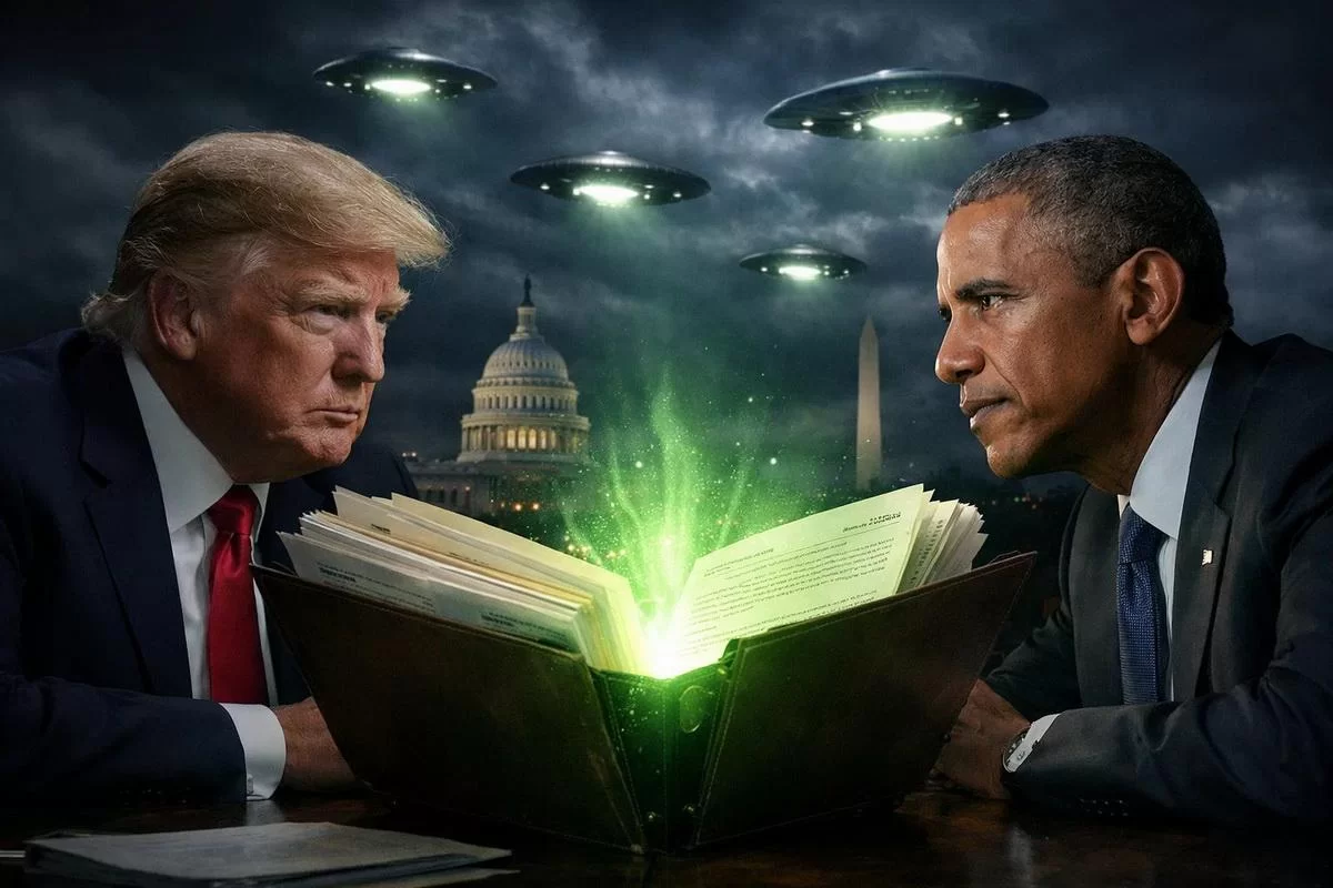 Обама проболтался. Трамп вскрывает секретные папки об НЛО. Нас обманывали десятилетиями?