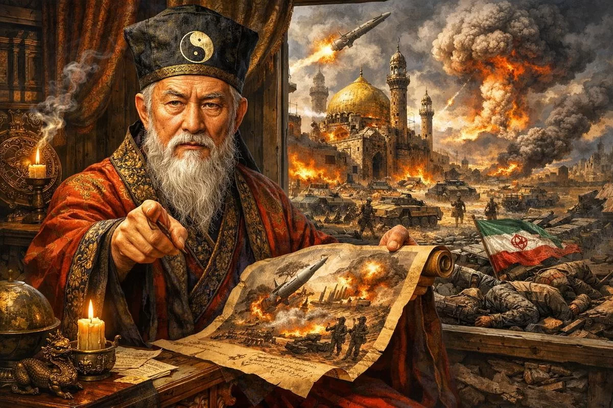 Китайский «Нострадамус» предрёк крах США в войне с Ираном. Два его прогноза уже сбылись. Сбудется ли этот?