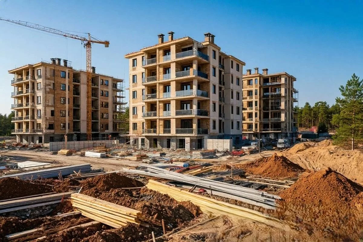 В Липецке взяли под особый контроль возведение многоэтажного дома