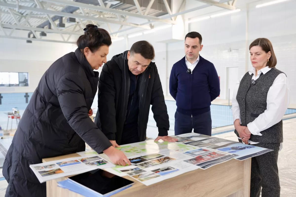 Андрей Воробьев: В микрорайоне Катюшки в Лобне уже в марте откроем новый ФОК с бассейном и зонами отдыха
