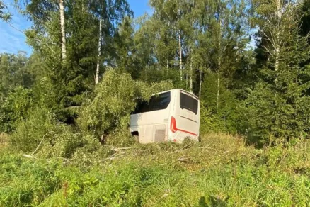 Двое россиян пострадали в ДТП с автобусом в Белоруссии