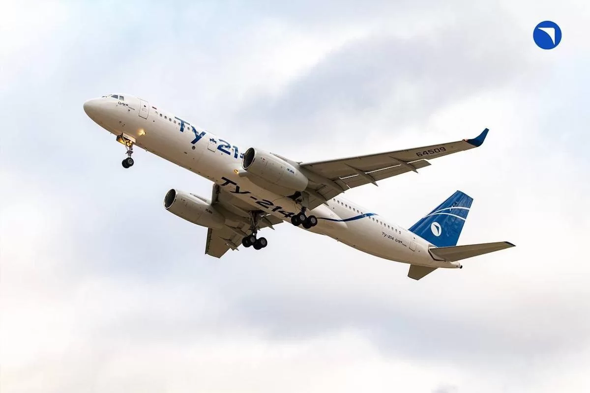 Казанский авиазавод планирует начать поставку самолётов Ту-214 заказчикам в 2027 году