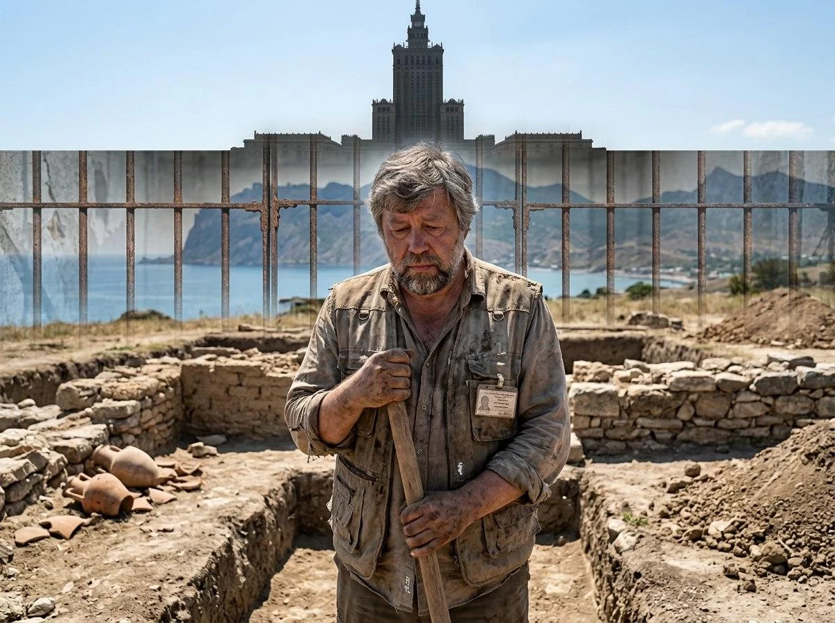 За лопату 10 лет тюрьмы: русского отдали на растерзание. Польша экстрадирует археолога с мировым именем на Украину