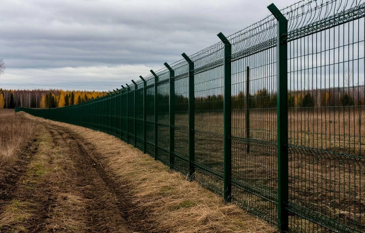 Стоимость обслуживания забора на границе с Россией составит €1,5 млн