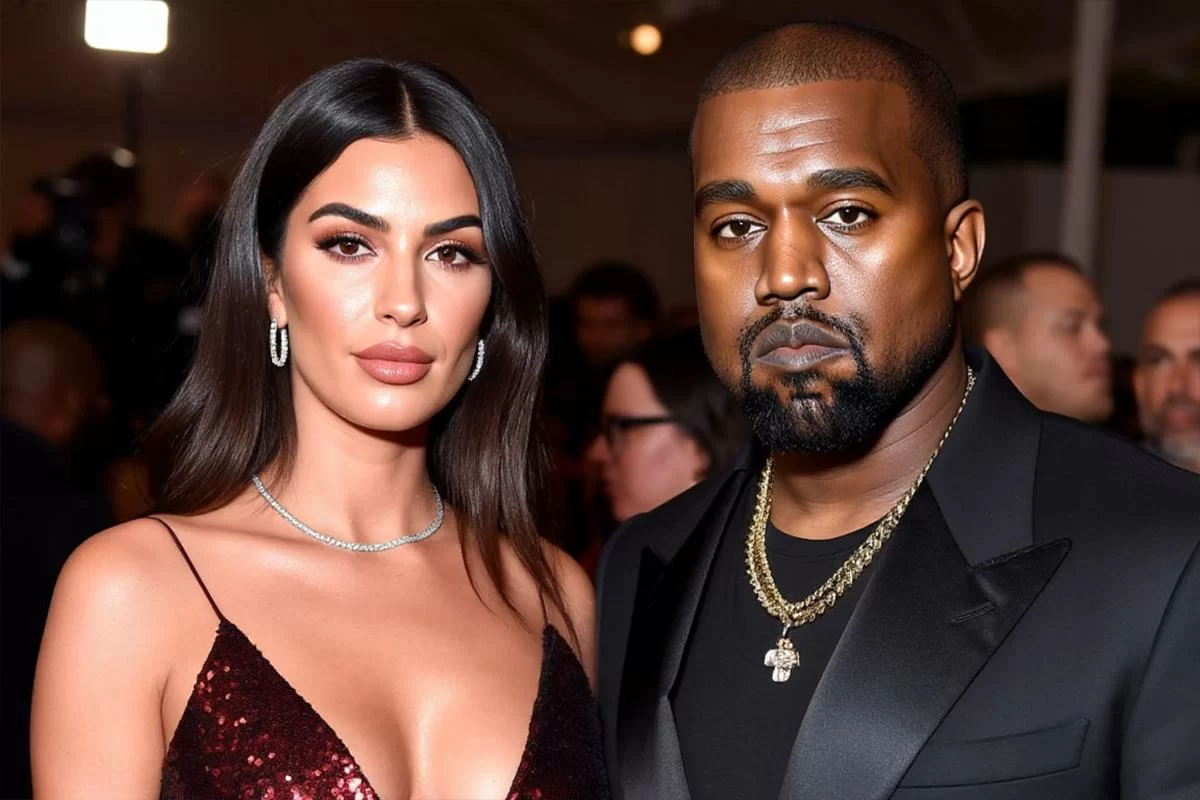 Канье Уэст и Бьянка Цензори появились на премьере фильма