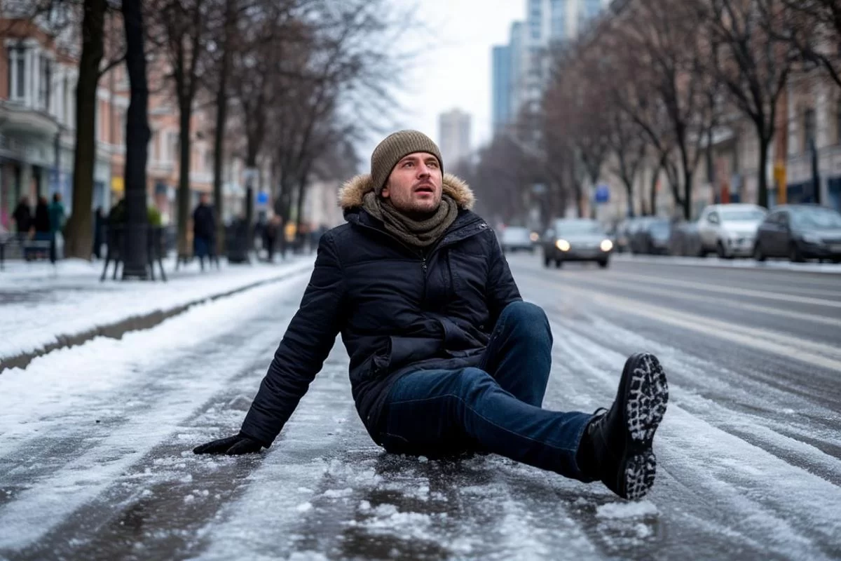 Адвокат рассказал, как правильно жаловаться в случае травмы из-за плохой уборки снега