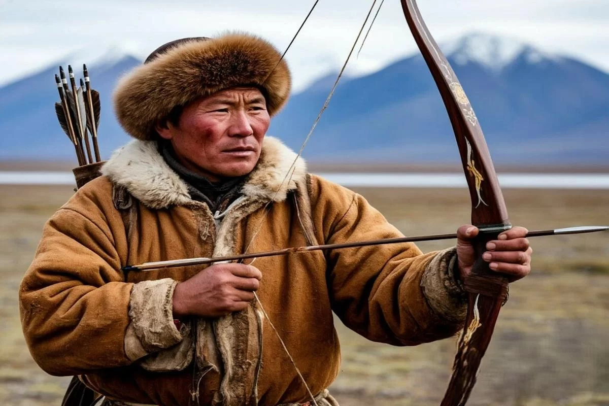Воспитанники реабилитационного центра на Чукотке осваивают аркан и традиционный лук