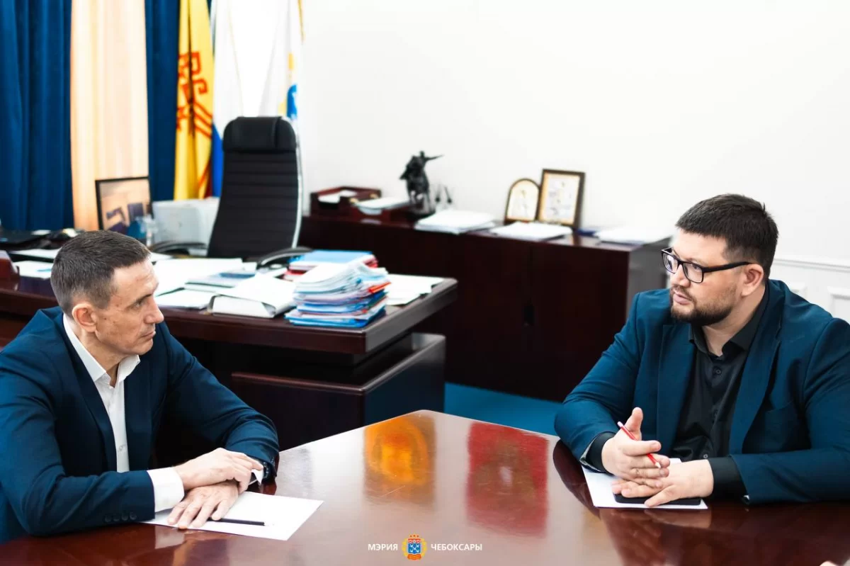 Глава Чебоксар Станислав Трофимов обсудил с новым главой регионального оператора усиление контроля за вывозом твердых коммунальных отходов