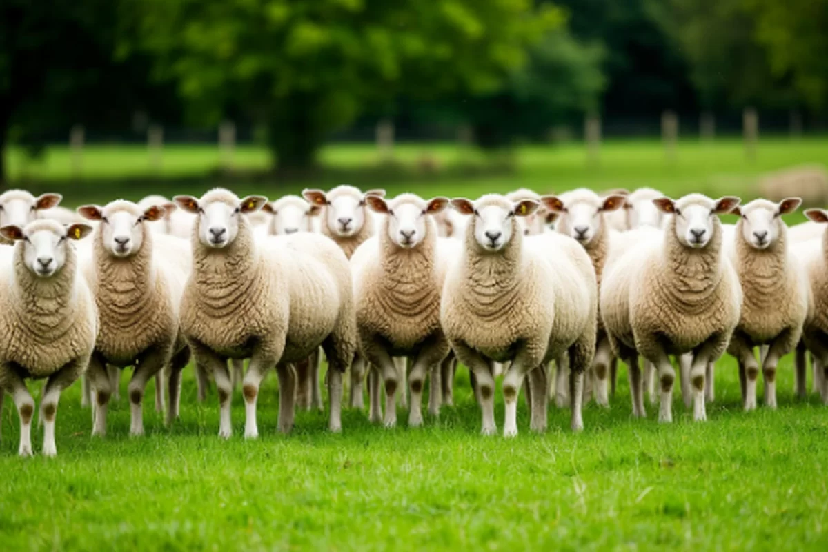 В Калуге реализуют проект по разведению племенного поголовья овец Тексель
