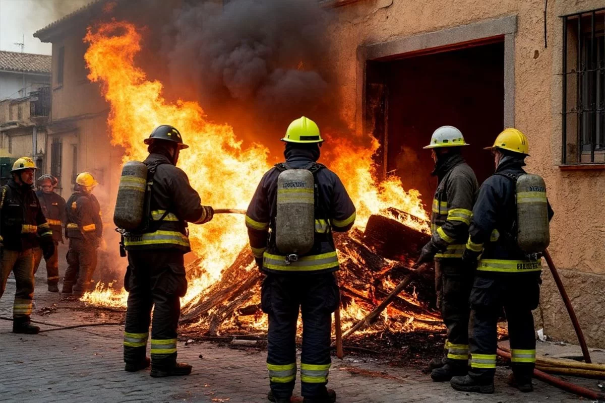 13 машин и 11 скорых за полчаса: спасатели Каталонии не смогли вытащить пятерых из огненной ловушки на крыше