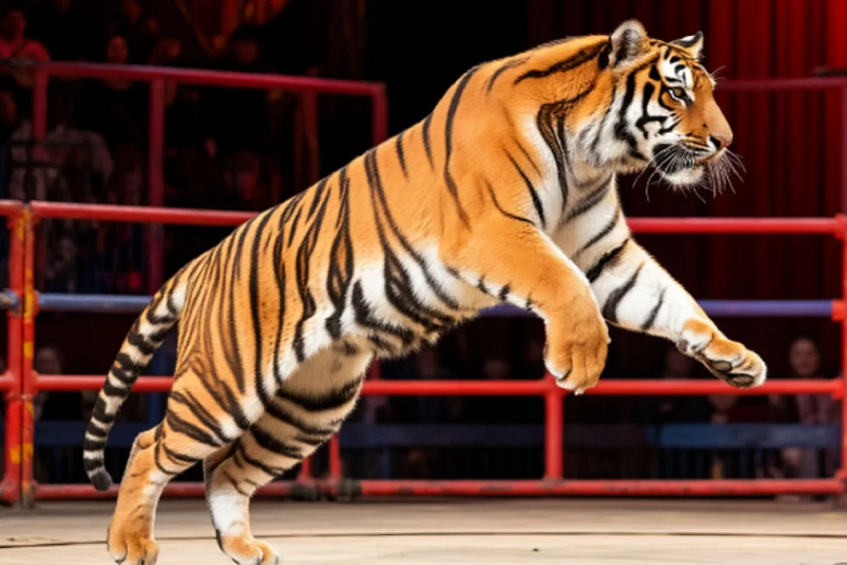 В Ростове-на-Дону во время циркового представления произошел инцидент с тигром