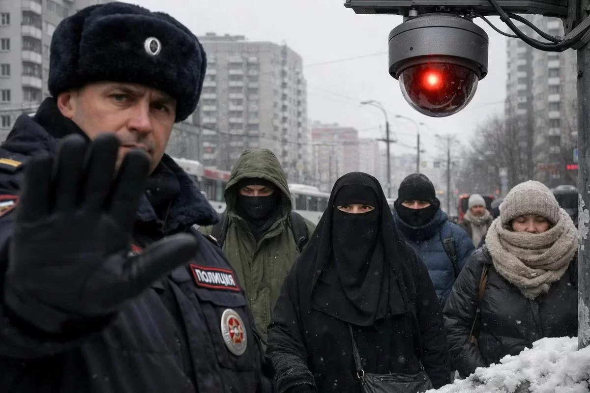 В Госдуме предложили штрафовать за скрытое лицо в общественных местах