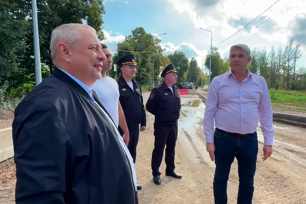 Глава Рузского муниципального округа Александр Горбылев: Готовность трёх участков объездной дороги в Тучково достигла 95%, объект сдадут в сентябре