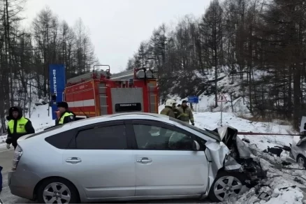 В Хабаровском крае в столкновении двух иномарок погибли три человека