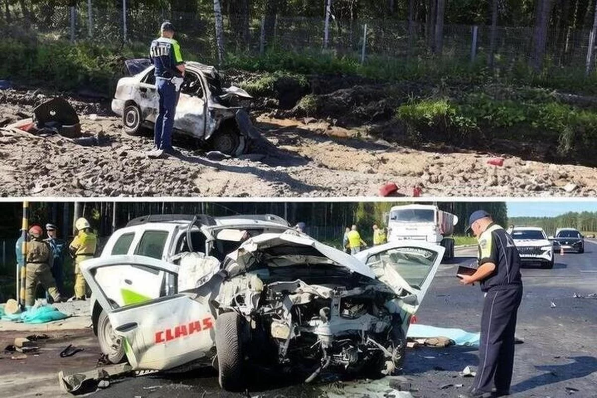 Сгорели заживо: жуткие подробности аварии на трассе Тюмень — Екатеринбург