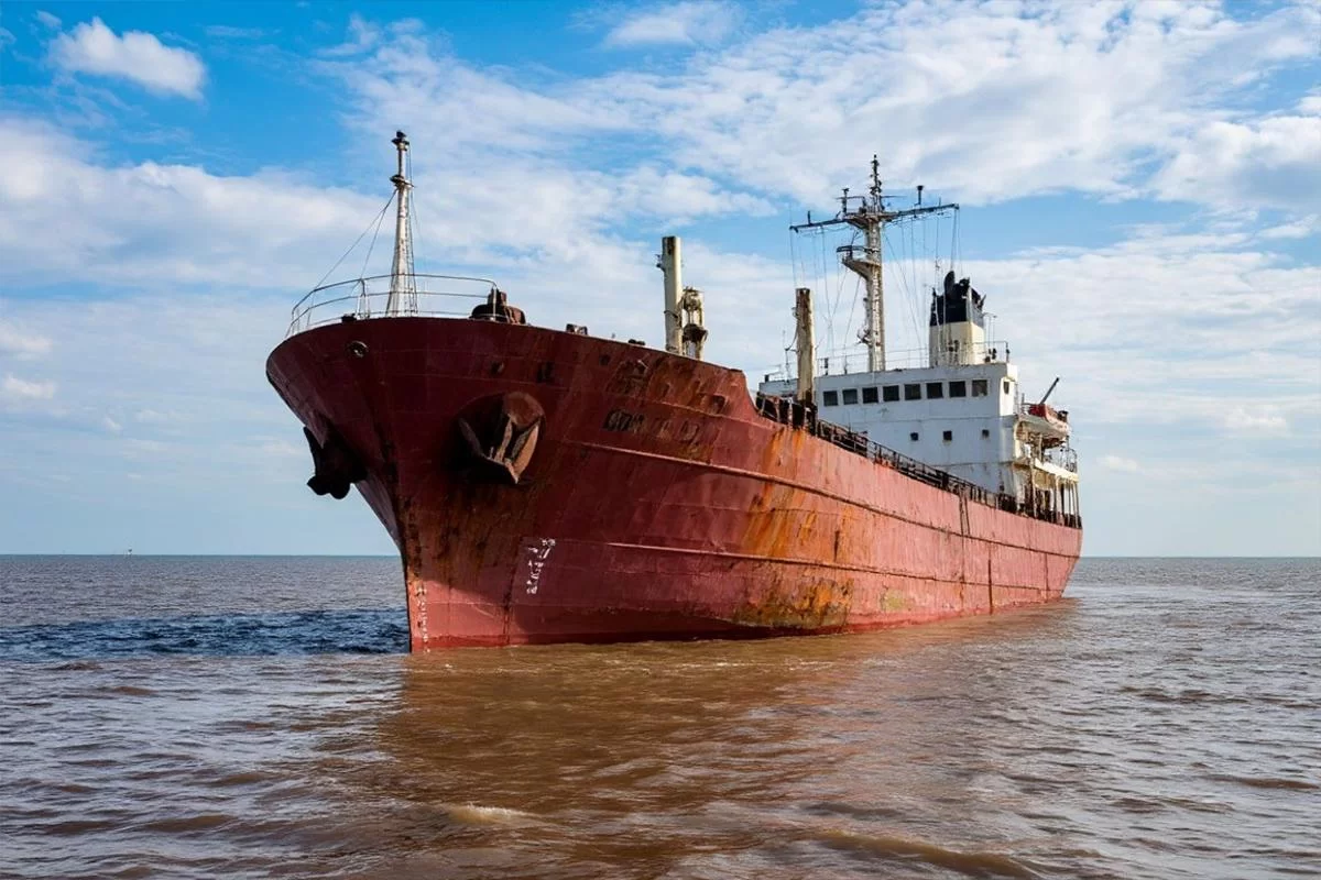 Затонувший сухогруз бросили на дне: власти Херсонской области отказались от его подъёма