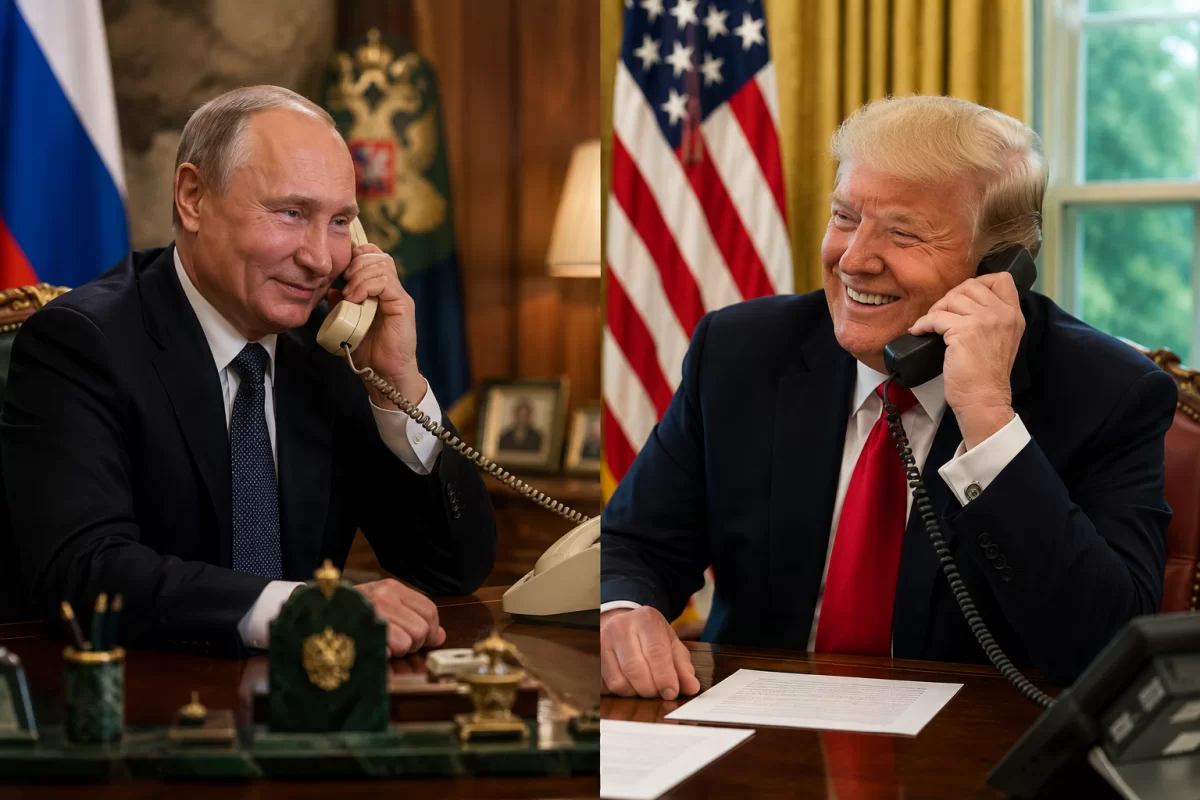 «55 минут по душам»: Путин и Трамп обсудили по телефону Украину и Иран