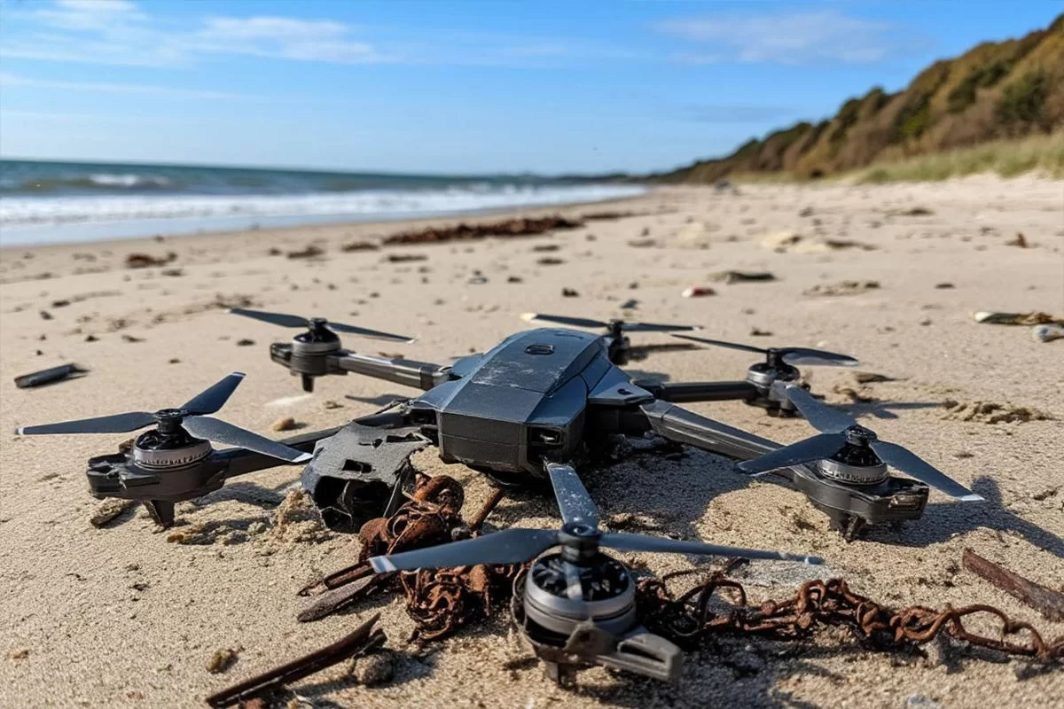 В Румынии сообщили об обнаружении на пляже обломков БПЛА