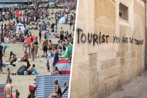 Anti-tourist riot erupts on Spanish island resort