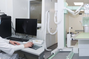 В Чулковской поликлинике Раменского г. о. установили новый рентген-аппарат