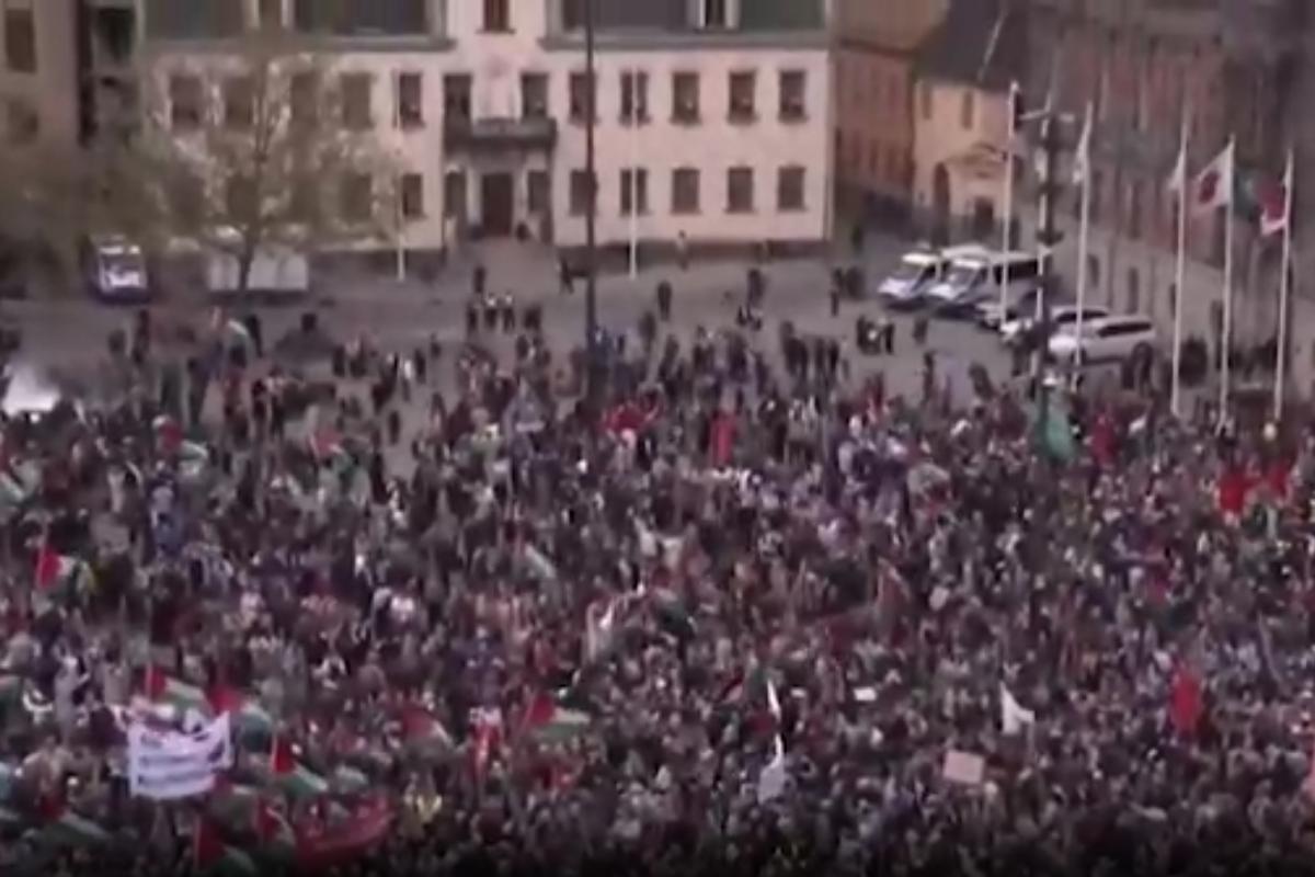 Грета Тунберг и тысячи митингующих вышли на акцию против участия Израиля в «Евровидении»