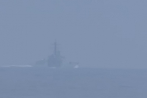Китайский корабль пошел наперерез американскому эсминцу в Тайваньском проливе