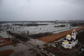 Water level in the Ural River in Orenburg reached 1120 cm