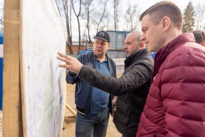 Глава Орехово-Зуевского округа проверил работы по ремонту коллекторов
