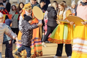 Жители Орехово-Зуевского округа весело отметили Масленицу
