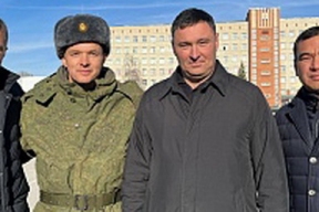 Спикер гордумы и мэр Иркутска встретились с мобилизованными в Новосибирске и Юрге