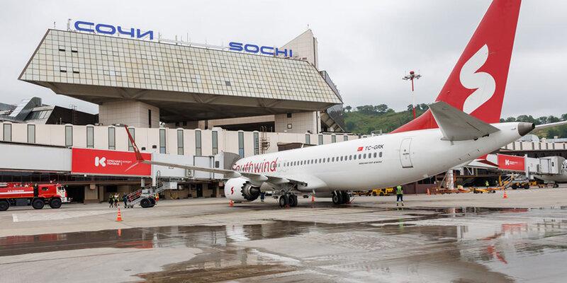 Турецкая авиакомпания Southwind Airlines выполнила первый рейс по маршруту Сочи–Анталья